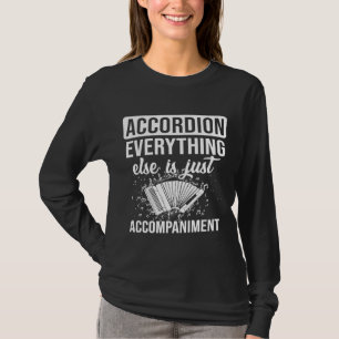 Camiseta Acordeonista de Acompanhamento do Accordion Player