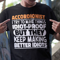 Acordeonista Eu Tento Fazer Coisas Idiotas Provas