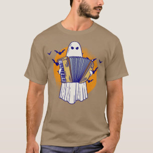 Camiseta Acordionista Ghost Playing Accordion A