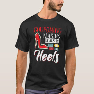 Camiseta Acordo de Fazer de acoplamento de alto calcanhar