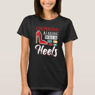 Camiseta Acordo de Fazer de acoplamento de alto calcanhar