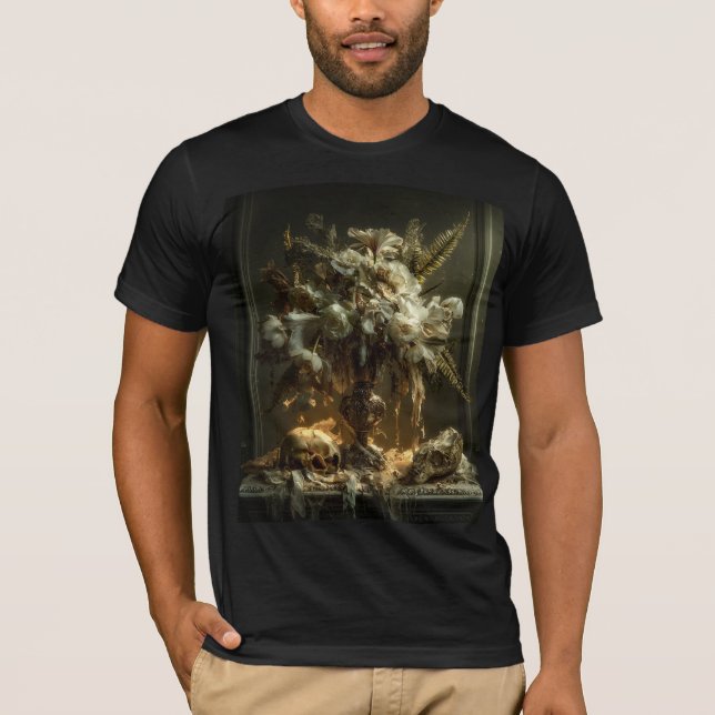 Camiseta Acordo Vanitas II - Banda Arte Gótica (Frente)
