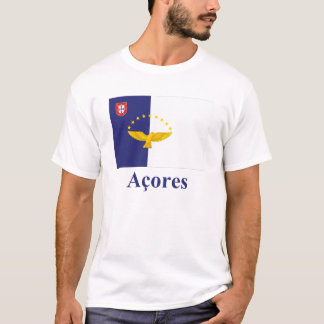 Camiseta Açores embandeiram com nome no português