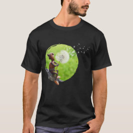 Camiseta Acorn elf sopra para o dandelion fluff
