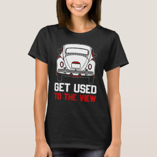 Camiseta acostumar-se com a vista VW Fusca