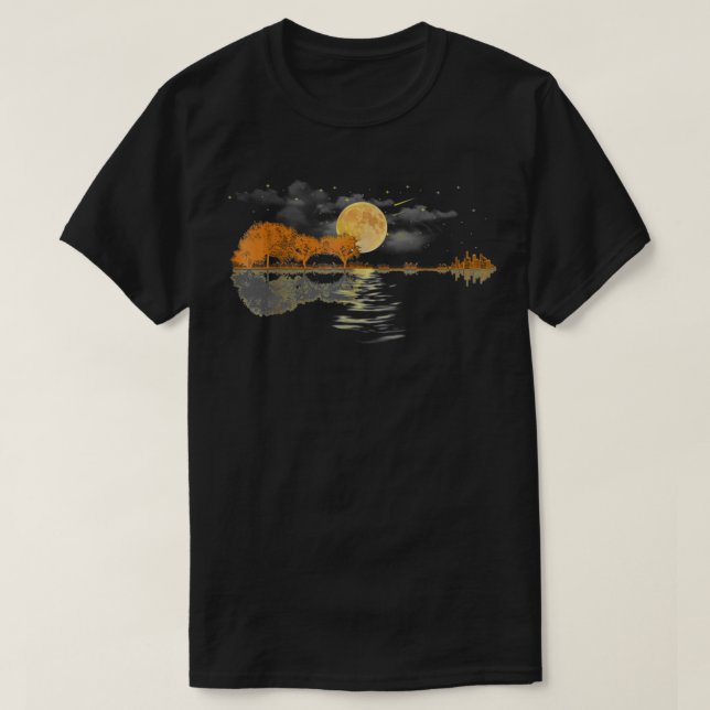 Camiseta Acoustic Guitar Player , Birthday, Christmas Gift (Frente do Design)