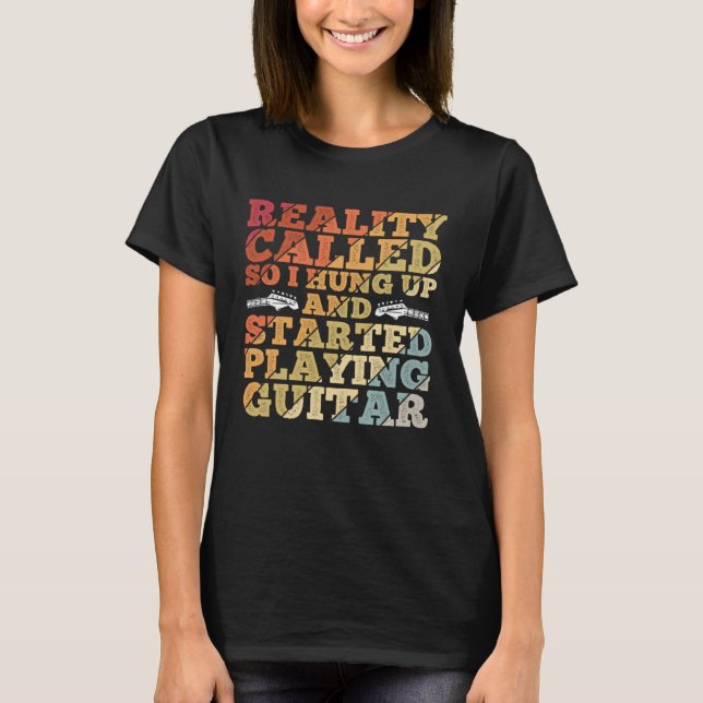 Camiseta Acoustic Guitar Player For A Musician Guitarist 12 (Frente)