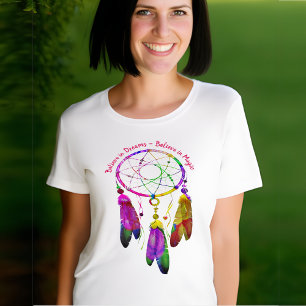Camiseta Acreditação em sonhos e magia