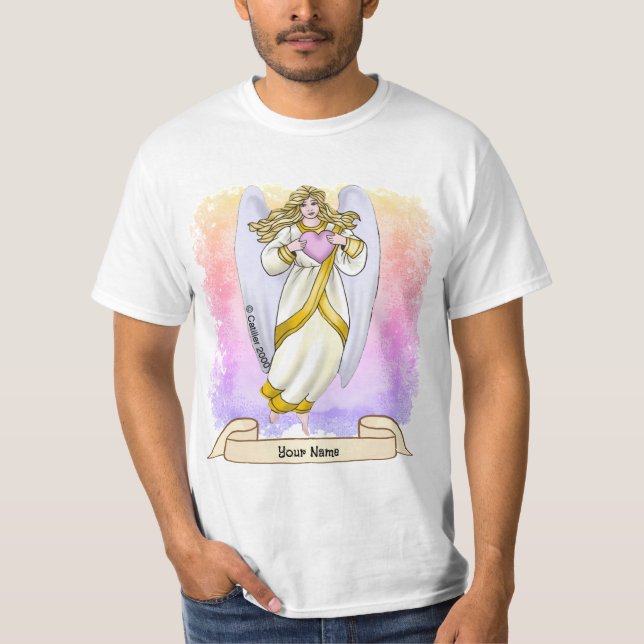 Camiseta acreditar em anjos (Frente)