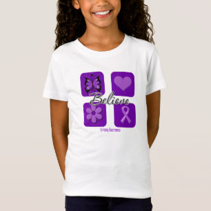 Camiseta Acredite a consciência da epilepsia das