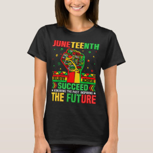 Camiseta Acredite, alcance, suceda, honrando o passado