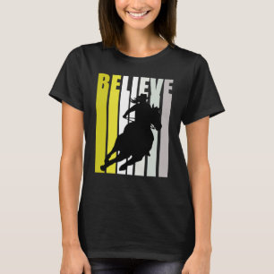 Camiseta Acredite Cowgirl Amarela Garotas Sulistas Ocidente