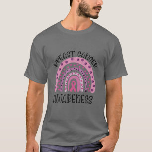Camiseta Acredite em Faith Hope Ame o Cancer Amarelo Arco-Í