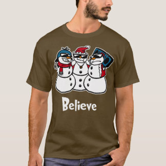 Camiseta Acredite em Feliz Natal Garota H