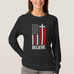 Camiseta Acredite em Jesus Bíblia Cristo Fé Religião Confir