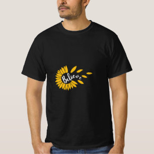 Camiseta Acredite em mim-T-shirt
