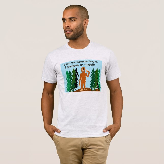 Camiseta Acredite em o senhor mesmo o t-shirt (Frente Completa)