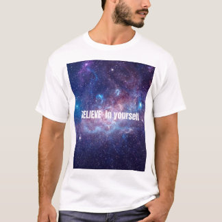 Camiseta Acredite em si mesmo