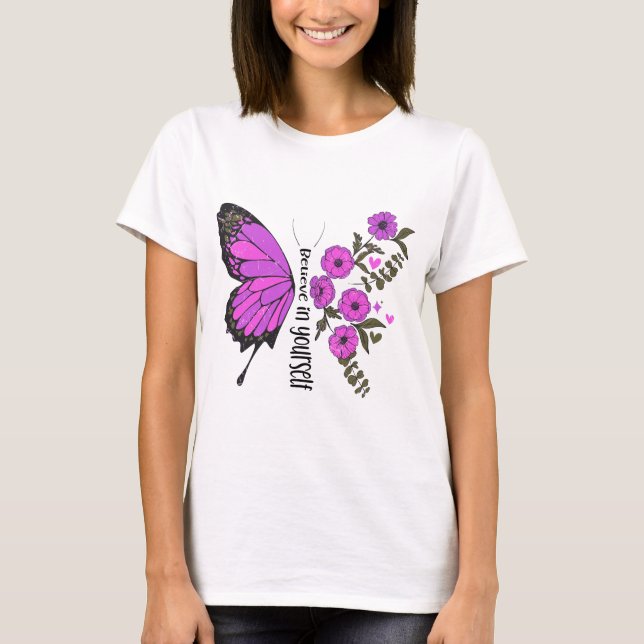Camiseta Acredite em si mesmo (Frente)