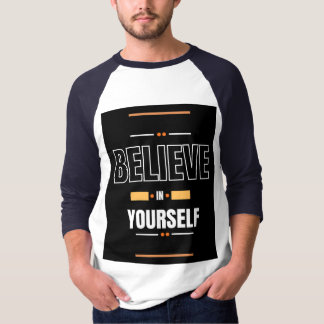 Camiseta Acredite em si mesmo