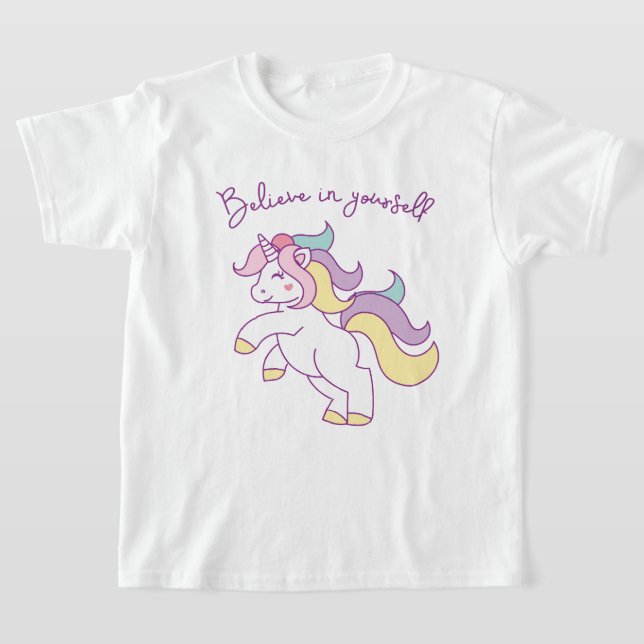 Camiseta Acredite em si mesmo (Postura )