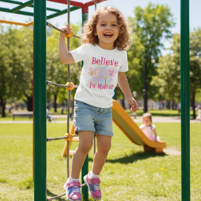 Camiseta Acredite em T-Shirt mágico (Criador carregado)