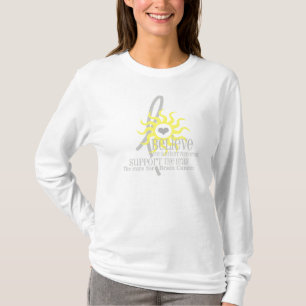 Camiseta acredite em um brilhante amanhã