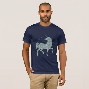 Camiseta Acredite em Unicorn Fantasy Magical Horse Clipart