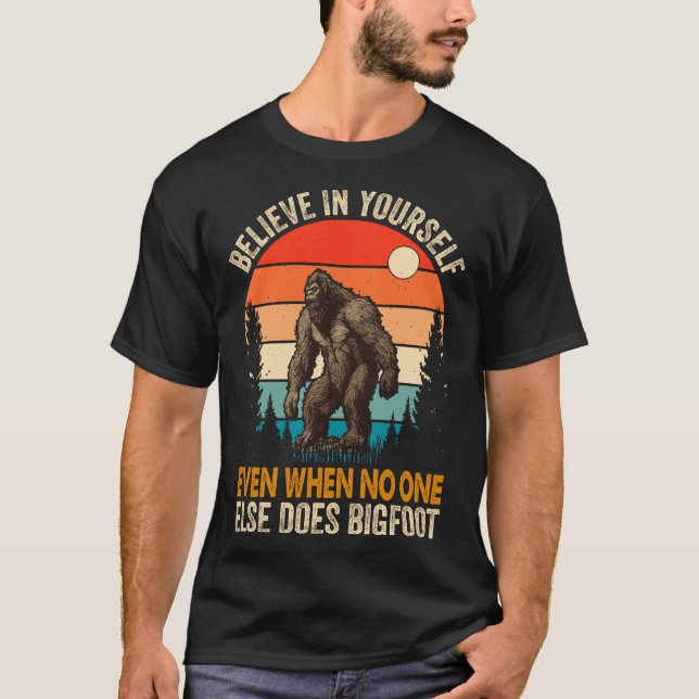 Camiseta Acredite Em Você Mesmo Quando Ninguém Mais Acredit (Frente)