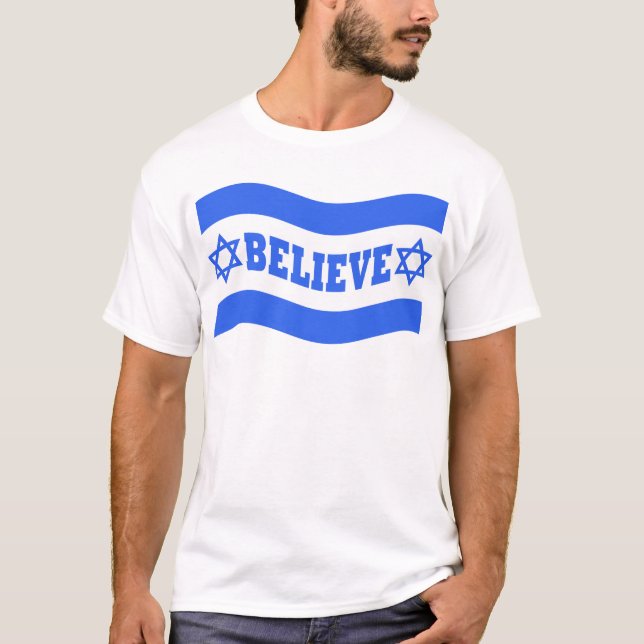 Camiseta Acredite Israel (Frente)