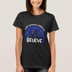Camiseta Acredite Mês de Conscientização da Síndrome de Ush
