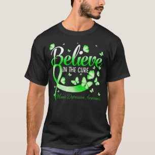 Camiseta Acredite Na Cura Conscientização da Depressão Maní