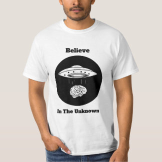 Camiseta Acredite na desconhecida Alienígena U.F.O