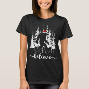 Camiseta Acredite na fé cristã Jesus Natal religioso