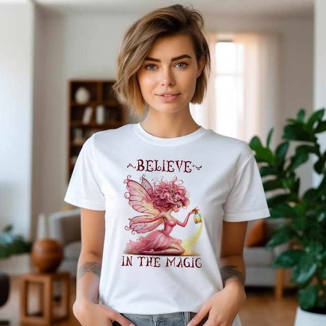 Camiseta Acredite na magia (Criador carregado)