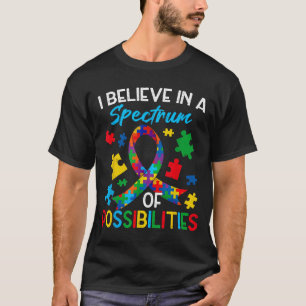 Camiseta Acredite nas possibilidades do espectro da consciê