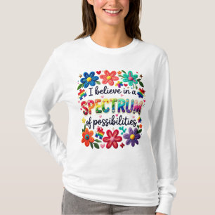 Camiseta Acredite no Espectro de Possibilidades