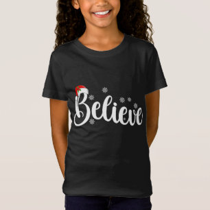 Camiseta Acredite no Natal Papai Noel Acredite no Natal Paj