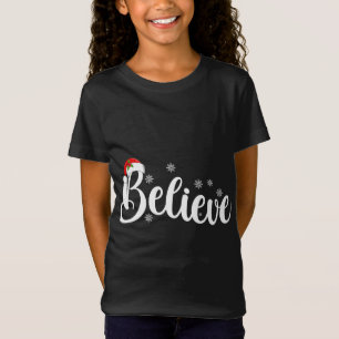 Camiseta Acredite no Natal Papai Noel Acredite no Natal Paj