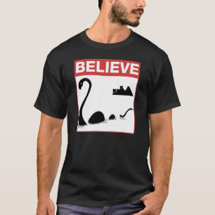 Camiseta Acredite o monstro de Loch Ness