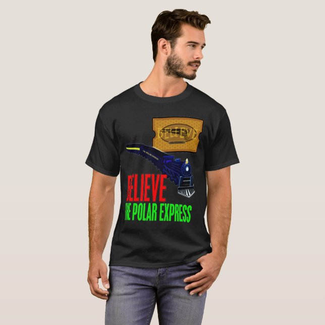 Camiseta Acredite que o polares expressam (Frente Completa)