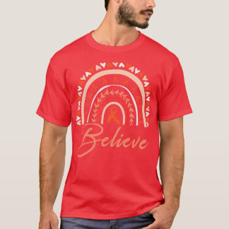 Camiseta Acreditem na Leucemia Arco-Íris Consciência MS Con