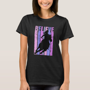Camiseta Acreditem nas garotas retrô das vovós Aniversário