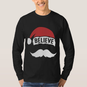 Camiseta Acreditem no Boné Santa Hat Cristo da Família Bran