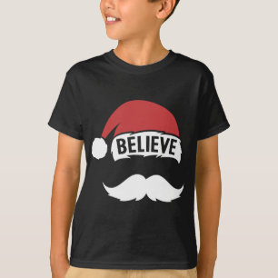 Camiseta Acreditem no Boné Santa Hat Cristo da Família Bran