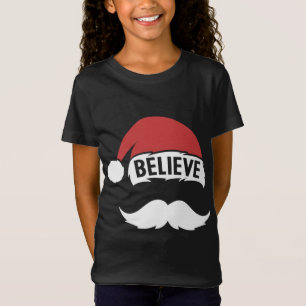 Camiseta Acreditem no Boné Santa Hat Cristo da Família Bran