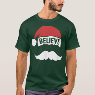Camiseta Acreditem no Boné Santa Hat Cristo da Família Bran