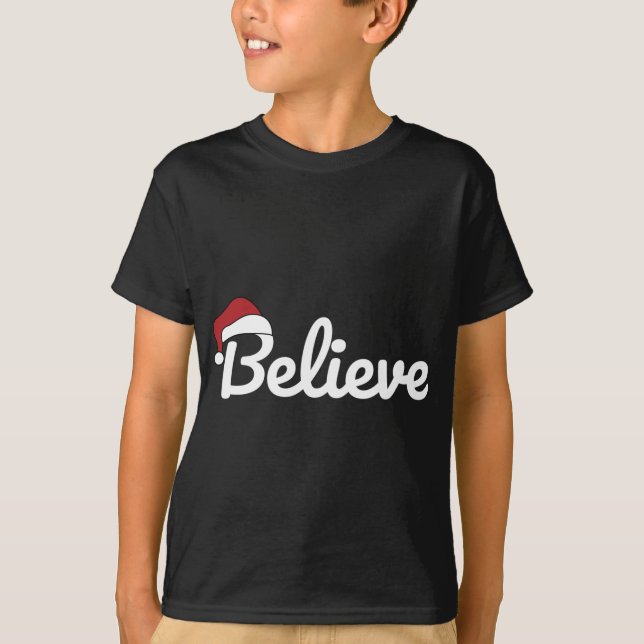Camiseta Acreditem Papais noeis de bom Natal (Frente)