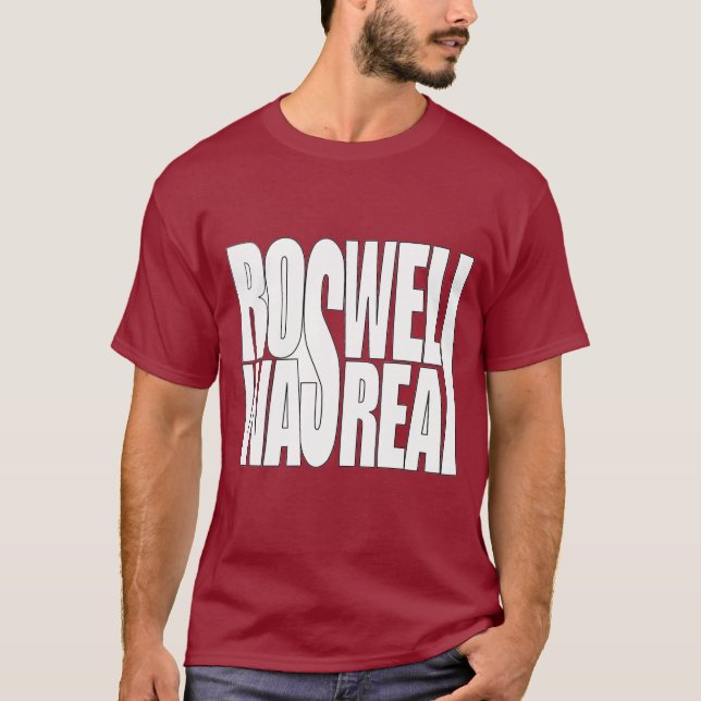 Camiseta Acredito em Roswell OFO crash T-Shirt (Frente)