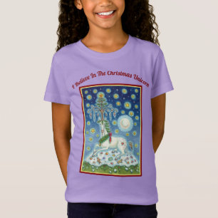 CAMISETA ACREDITO NO NATAL UNICORN JERSEY T-SHIRT
